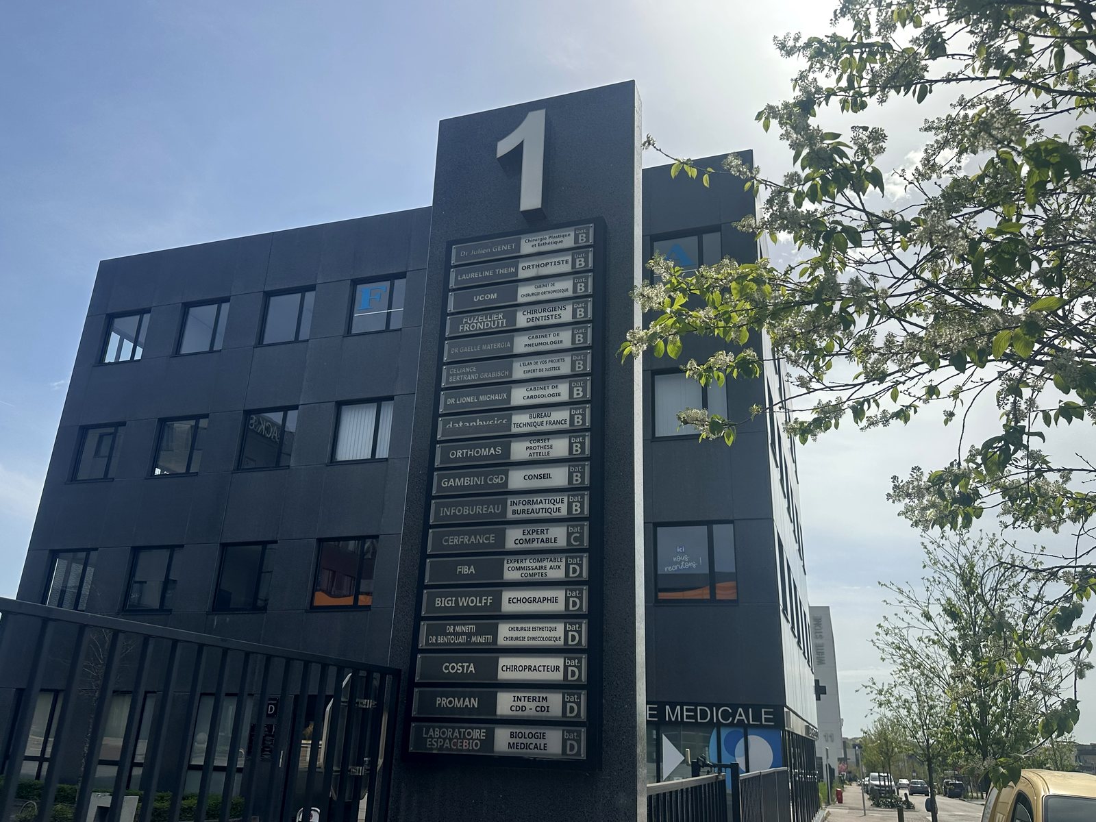 Le bâtiment du cabinet Bigi Wolff & Dufour au 1 rue de Sarre — Bâtiment D, Metz Actipôle